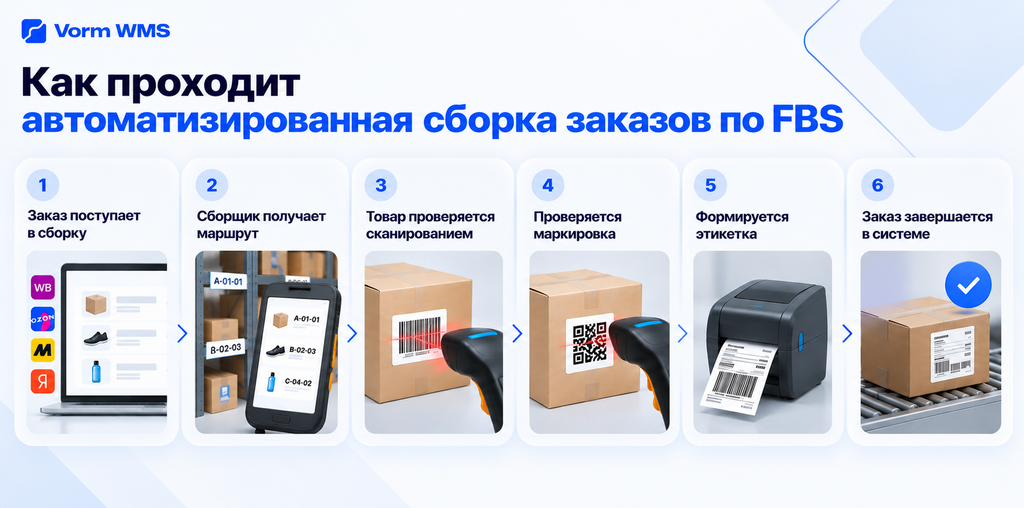 Автоматизация сборки заказов FBS